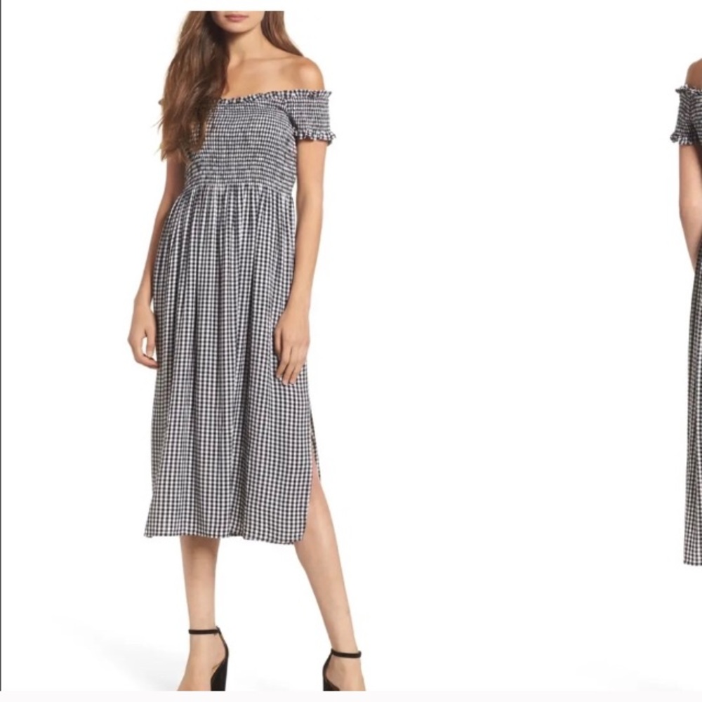 Bardot Gingham summer dress